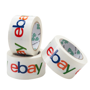 Cinta de Embalaje BOPP Resistente para Sellar Cajas con Adhesivo Fuerte y Diseño Transparente para Envíos de eBay - Product Image 1