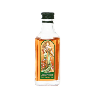 <span class=keywords><strong>Botella</strong></span> de <span class=keywords><strong>Absenta</strong></span> pequeña personalizada para reunión en casa, <span class=keywords><strong>botella</strong></span> de licor de vidrio de 50ml, 100ml, 200ml para Vodka Gin Whisky - Product Image 1