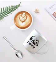 Mug en céramique Modernqiu 12,5 oz/370 ml, logo personnalisé, mug à sublimation, mug à café, mug à lait pour cadeau