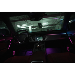Premium RGBIC Car Ambient <b>Light</b> Symphony Acrylic Strip Interior Neon Lamp for Geely Boyue 2016-2022 - Product Image 6