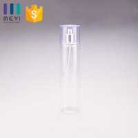 Vente en gros de luxe, flacon pulvérisateur pour parfum liquide en plastique PET transparent de 88 ml, 100 ml, 120 ml, 150 ml, 250 ml