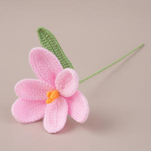 Nouveau design 2026 – <span class=keywords><strong>Bouquet</strong></span> de tulipes au crochet fait main de haute qualité – Le meilleur cadeau pour la Saint-Valentin et les anniversaires pour un ami - Product Image 3