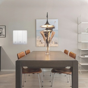 Interrupteur intelligent Larkkey, best-seller, Tuya Smart Life <span class=keywords><strong>Zigbee</strong></span>, <span class=keywords><strong>2</strong></span> boutons, PC 86*86, avec test de passage par zéro - Product Image 3