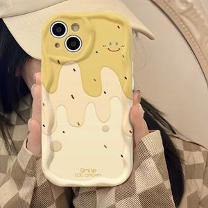 เคสโทรศัพท์มือถือ TPU ลายพิมพ์ขอบคลื่นซิลิโคนสำหรับ <span class=keywords><strong>iPhone</strong></span> 7 8 x XR XS 11 12 13 14 15 16 17 PRO MAX - Product Image 2