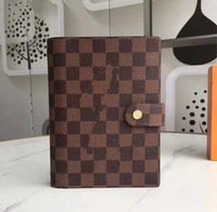 Carnet de notes A5/A6 en cuir PU, mini, avec 6 anneaux, organiseur de budget, agenda, classeur, organisateur d'argent, couverture rigide, à feuilles mobiles – Vente en gros usine