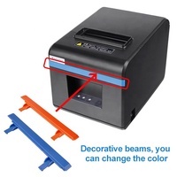Xprinter N160II 80mm POS tagihan termal mesin Printer penerimaan murah hitam dan putih 203dpi Printer dengan stok pemotong dan digunakan