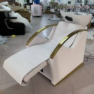 Fauteuil de lavage électrique portable pour salon de coiffure avec bac à shampoing et chaise intégrée - Product Image 2