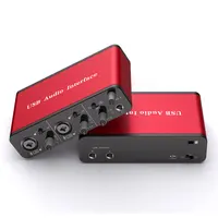 Wie UM2, UMC202HD 48V Phantoms peisung USB-Audio-Schnitts telle 2 i2 Studio Externe USB-Soundkarte für Podcast-Aufnahme