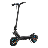 AB Stok Çift Süspansiyonlu Arazi Elektrikli Scooter Elektrikli 48V Güçlü Katlanabilir E-Scooter Yetişkin Hızlı 10 İnç Arazi E-Scooter