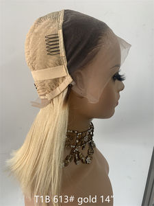 DX018 Perruques bob en cheveux humains couleur blond clair, vente en gros, bob <span class=keywords><strong>sexy</strong></span>, sac de frappe de boxe, perruque en éponge, taille courte - Product Image 4