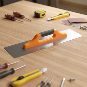 Truelle de maçonnerie en acier au carbone à prix d'usine, <span class=keywords><strong>grattoir</strong></span> métallique, outil manuel - Product Image 3