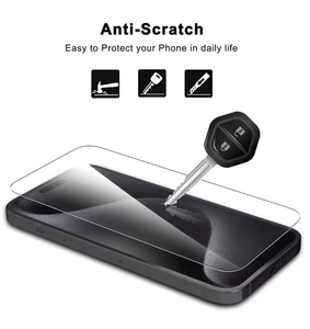 กระจกนิรภัย 9H สำหรับ iPhone 18 17 Pro Max ฟิล์มกันรอยหน้าจอแบบ 2.5D สำหรับ iPhone 16 15 14 13 Pro Max - Product Image 5