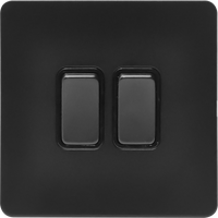 Prise murale multifonctionnelle ABUK en métal brossé avec double port USB, interrupteur lumineux et prise électrique