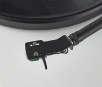 Tourne-disque Hi-Fi HP-H002DC2 amélioré, lecteur de disques vinyles haut de gamme avec coque amovible et contrepoids réglable