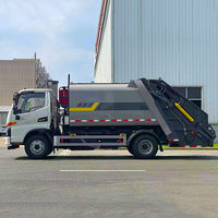Camion de ramassage des déchets JAC Junling E3 4x2 manuel, diesel, hydraulique, chargement arrière