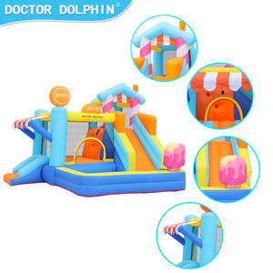 <span class=keywords><strong>Castillo</strong></span> Hinchable Inflable Infantil <span class=keywords><strong>Doctor</strong></span> Dolphin para Uso Doméstico en Interiores Durante las Vacaciones de Verano para Niños - Product Image 3