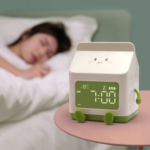 Cartoon Milk Box Alarm <b>Clock</b> <b>Led</b> Display Student Timer For Kids And School Use - Product Image 2