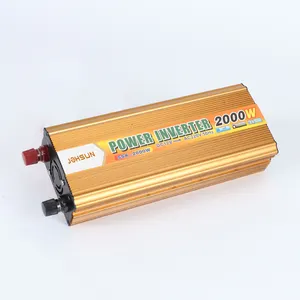 电源逆变器DC 12V/24V/48v至交流220v货运汽车家用太阳能光伏逆变器