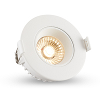 Spot encastrable moderne à intensité variable 8-12W pour éclairage intérieur