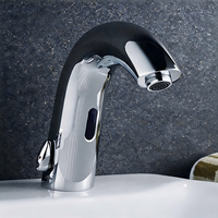 Robinet automatique infrarouge chaud/froid en laiton HLK avec capteur de température intégré, monotrou, en cuivre, pour eau mixte, vente en gros