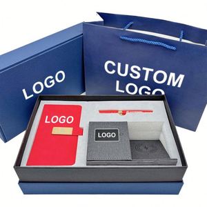 2026 Promotional Business Gift Set Custom A6 Leather <b>Notebook</b> With Luxury Pen Wholesale Desktop Pen Holder <b>Diary</b> Gift Set - Product Image 1