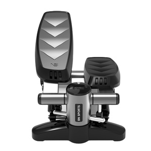 Nouveau modèle 2021 : <span class=keywords><strong>Stepper</strong></span> en acier avec levier hydraulique et corde de traction pour exercices des jambes et réduction de la graisse à domicile - Product Image 2