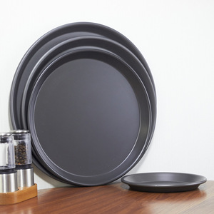 Pizza Pan Aluminum Alloy Round 12 Inch Nonstick Oven Safe For Pizza Cold Noodles Steamed Cake - Product Image 1