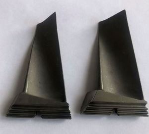 Lames de turbine en alliage de titane haute résistance, usinées CNC, pièces de moteur aéronautique, composants d'équipement de propulsion marine et d'énergie - Product Image 2