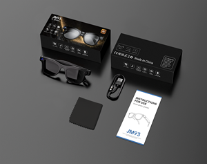 แว่นตาอัจฉริยะ Original JM93 AI รุ่น 2MP แปลภาษาแบบเรียลไทม์ด้วย AI บันทึกเสียงและภาพถ่าย กันน้ำระดับ IPX-6 ดีไซน์ทันสมัย - Product Image 6
