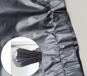<b>Refuse</b> Sack <b>Bin</b> Liner Rubbish Bags Garbage Bags Heavy Duty Black Printing PE Portable Biodegradable Plastic Home Furnishing - Product Image 3
