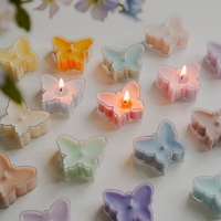 Oshine Vente en gros de bougies parfumées en forme de papillon pour centre de table de mariage, décoration romantique pour la maison