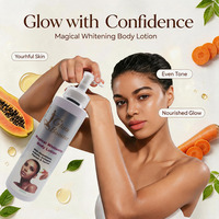 Lotion Corporelle Éclaircissante Extra Forte au Glutathion, Arbutine, Papaye et Carotte – Réduit l'Acné, Rajeunit et Illumine – Nourrissante – Vente en Gros