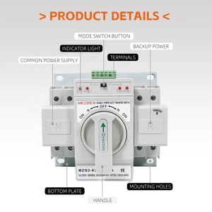 Contrôleur <span class=keywords><strong>de</strong></span> générateur ATS <span class=keywords><strong>Panneau</strong></span> <span class=keywords><strong>de</strong></span> commutation <span class=keywords><strong>de</strong></span> transfert automatique 63A 2P 4 p 400v Ats pour interrupteur <span class=keywords><strong>solaire</strong></span> 4 pôles Ats - Product Image 6
