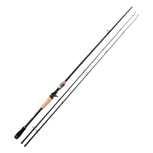 2.4m Carbon Lure Rod T Style Handle Handle Double Rod Tip ML Fishing Rod Fishing Tackle Supplies