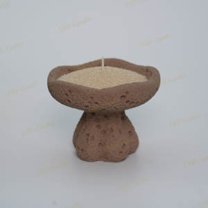 2025 nouveau produit bougies de cire perlées rechargeables cire de sable avec mèche décoration de noël bougies de sable sans flamme - Product Image 6