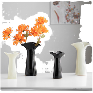 Vase de Luxe Haut de Gamme Moderne en Acier Inoxydable Gravé, Écologique, Résistant à la Corrosion, Fait Main, Argenté, Durable, à Large Ouverture, pour Sol - Product Image 2