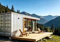 Hôtel conteneur extensible, étanche, sûr, couleur personnalisable, maisons modulaires