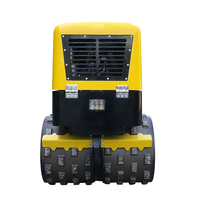 Rouleau compresseur vibrant à double tambour de 1,6 tonne pour asphalte, télécommandé, 24 CV, avec moteur diesel