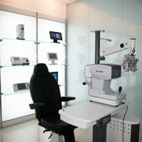 Unité d'ophtalmologie électrique intelligente pour hôpitaux, avec fauteuil et table combinés, pour cliniques, opticiens et magasins de lunettes