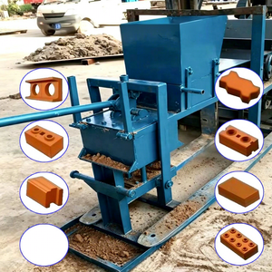 Machine à briques écologiques en terre cuite emboîtables, sans ciment, à faible coût, pour la construction de briques écologiques en terre locale - Product Image 1