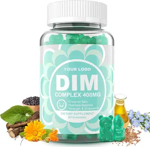 OEM ODM, частная марка, без сахара, тусклые мармеладки, добавка эстрогена с биотиновым льняным маслом для гормонального баланса менопаузы и просты