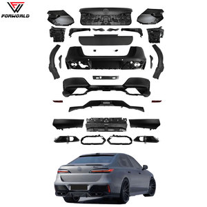 Kit carrosserie complet FW Factory, pare-chocs avant et arrière, calandre, garde-boue, capot, phare pour <span class=keywords><strong>BMW</strong></span> Série <span class=keywords><strong>7</strong></span> G12 2016-2022, mise à niveau <span class=keywords><strong>G70</strong></span> M760 Lci Sport - Product Image 2