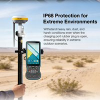 Contrôleur de données portable TopTech P8III avec batterie de 9000 mAh, contrôleur Android 14 pour la topographie GNSS RTK de haute précision