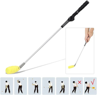 Approvisionnement d'usine Golf exercice intérieur échauffement alliage matériel son balançoire formateur bâton Golf Swing Club