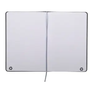Quaderno A5 in PU riciclato, merchandising sostenibile - Product Image 1