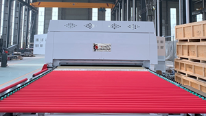 3300*6000 שטוח נמוך-E לצוף זכוכית שקופה מחוסמת מכונה לייצור זכוכית תנור מזגן - Product Image 5