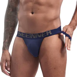 Jockstrap Men Sexy Men's Butt Lifter Athletic Supporter Performance Gay Mens Jockstra Mensparent Sexy Men Penis Picture Jockstraps Sports Underwear