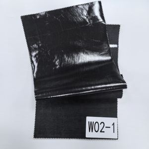 Fodere per scarpe nere con adesivo TPU Hot Melt Film in cotone tessuto laminato superiore per la modellatura del materiale - Product Image 4