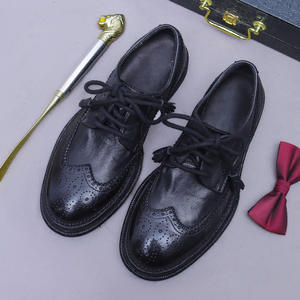 Dernier produit - Chaussures habillées pour hommes, chaussures Oxford en cuir de haute qualité antidérapantes pour les affaires, prix de gros pour les fêtes d'hommes - Product Image 3