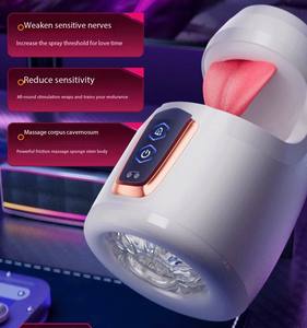 <span class=keywords><strong>Best</strong></span>-seller completamente automatico leccare la lingua aereo tazza intelligente per alleviare lo Stress della masturbazione della tazza per adulti - Product Image 6